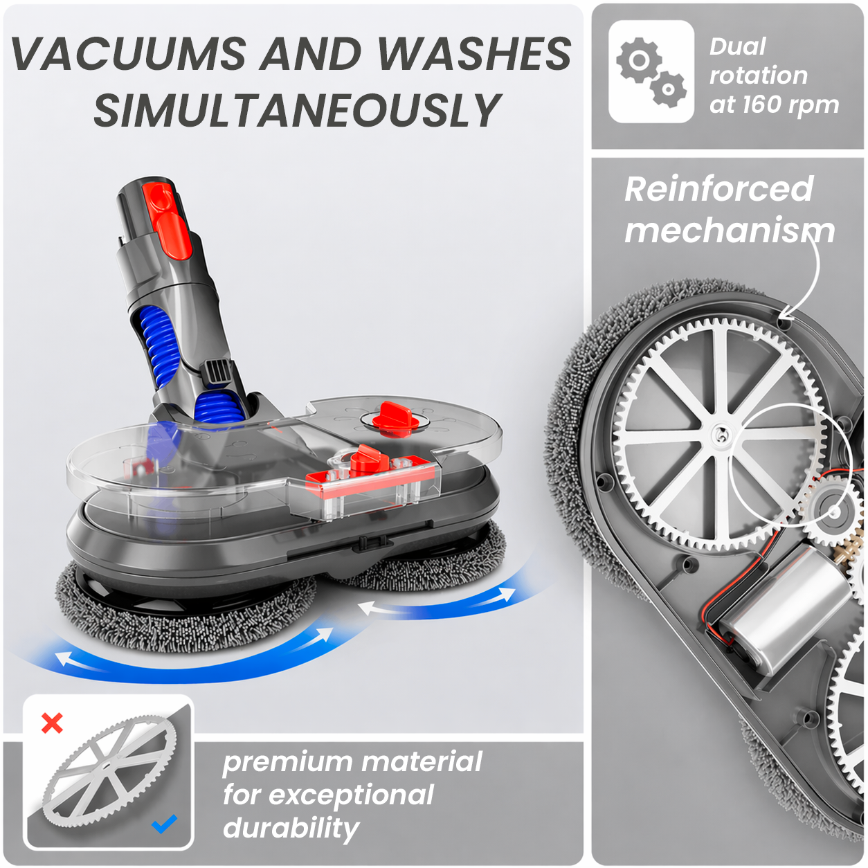 Drwash compatible with your Dyson (V6 to V15)