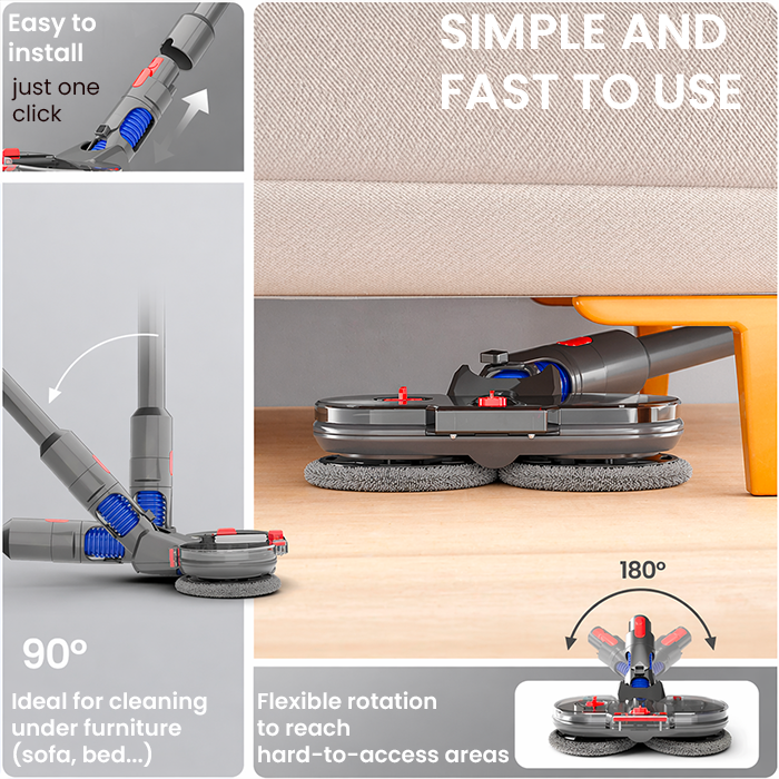 Drwash compatible with your Dyson (V6 to V15)